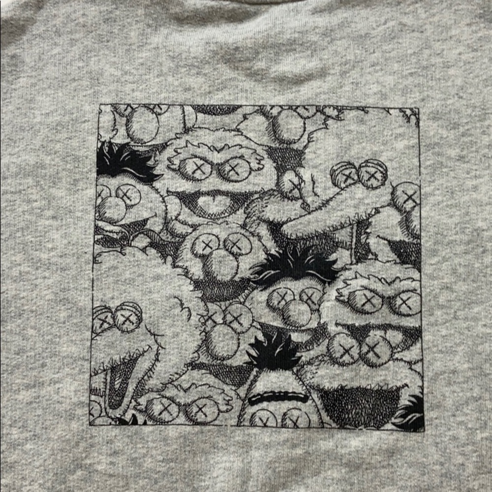 Uniqlo Sweatshirt - Sesame Street by Kaws - Picture 3 of 7